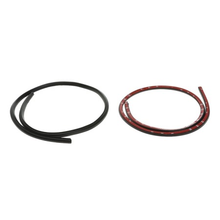 Doors seal to a car, self -adhesive, 1 m, black, set 2 pcs-2