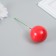 Decor for creativity "Red Balls" d = 2; 3; 3.5 and 4 cm set 20 pcs
