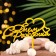 Topper "Happy Birthday", Golden, give beautifully