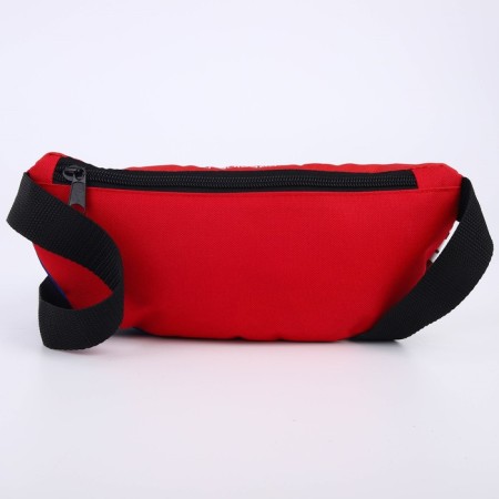 Bag on the belt "Power Sport", 32 x 8 x 15 cm, lightning department, red-3