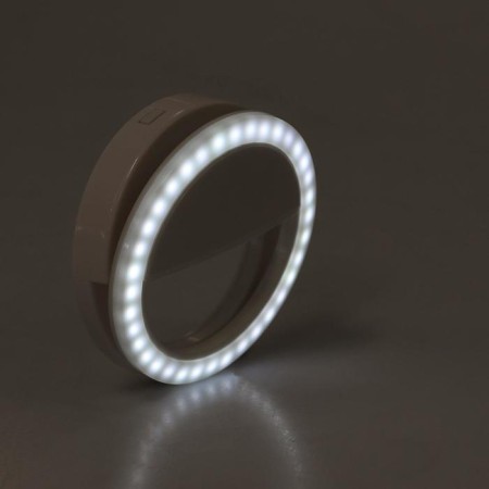LED ring lamp for Luazon AKS-03, from batteries, 3 modes, white-2