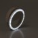LED ring lamp for Luazon AKS-03, from batteries, 3 modes, white