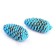 Set of spruce cones "Decor" 2 pcs., Blue