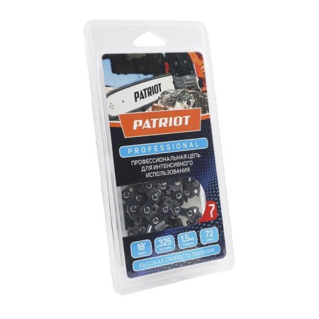 Chain Patriot 21lp-72e Professional, 3/8 ", 1.5 mm, 72 links, tire 45 cm, cheesel