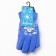 Children's gloves, indigo color, size 14 (3-6 years)