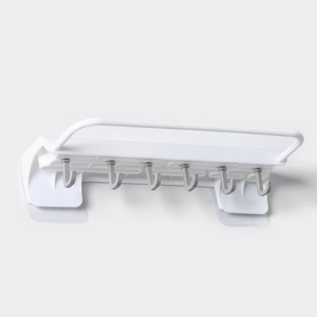 Holder for knives and kitchen accessories, 25.5 × 11 × 5 cm, white color-2