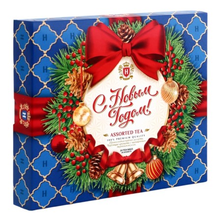 Hailis Tea "Happy New Year!" Assorted Western blue (20 bags x 2 g)-2