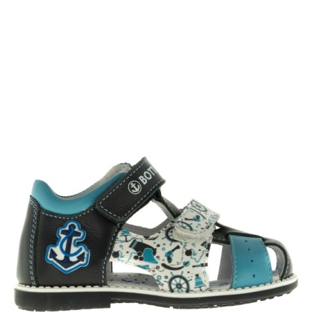 Baby sandals, size 20, dark blue color