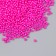 Glass beads 12/0 "neon-pink" 15 grams