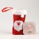 Gift packaging "Boot", Santa Claus, Red Color