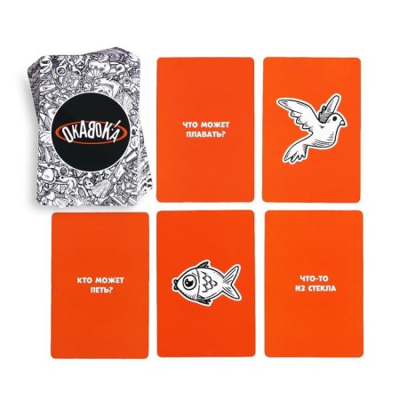 Board game "Dubbl VS Okavok" 2 in 1, 6+-2