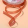 Brickyat tape, 10 mm, 23 ± 1 m, color red No. 039