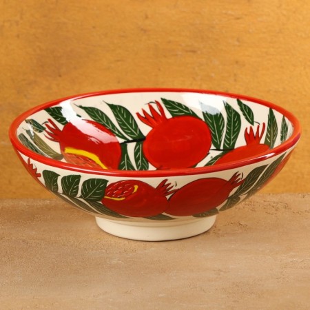 Suditsa Rishtan ceramics "Grenates", 25 cm, mix