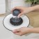 Wash brush with dispenser for detergent, metal sponge