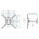 Kromax DIX-17 Black 22 22 "-55" Max.30kg Black Black Turn and Tilt 1070473