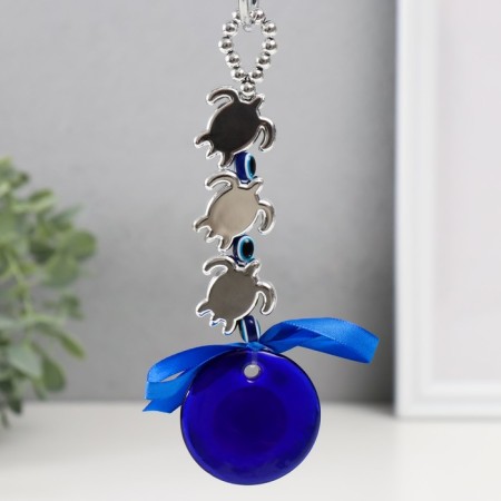 Suspension from the evil eye "Three Turtles" 17 cm-3