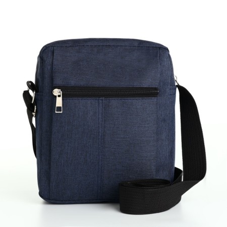 Male bag, blue color