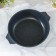 Granite fried, 3 l, d = 26 cm, h = 8 cm, anti-stick coating, glass cover, dark gray color