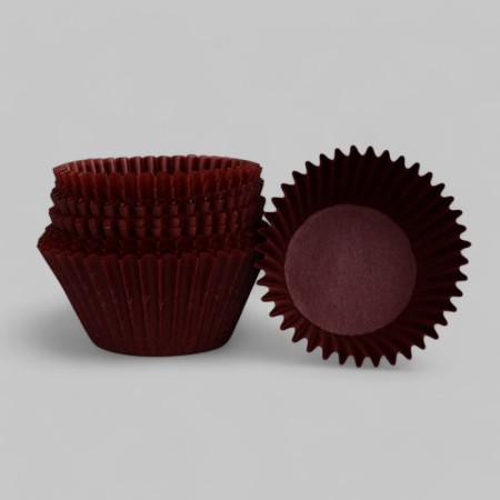 Tartlet, brown, 5.5 x 4 cm