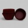 Tartlet, brown, 5.5 x 4 cm