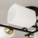 Ceiling chandelier Citilux "Henry" CL130265, 79.5x42x1.5 cm, 6x75W, E27, Black Color Black