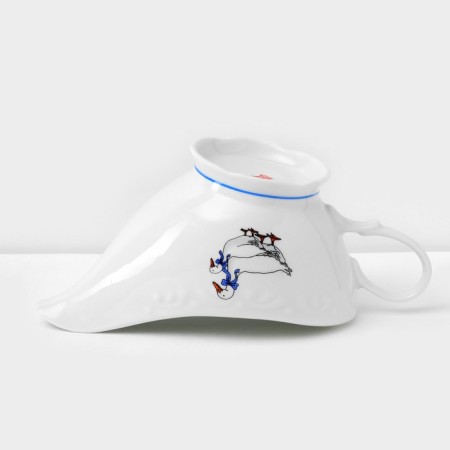 Service Porcelain table "Geese", 48 items-29