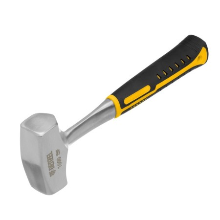 Sledgehammer Denzel 11011, all -metal, two -component handle, 1 kg-1