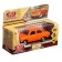 Metal machine "Zaporozhets", inertia, doors, trunk, 12 cm, orange opening