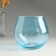 Fliker candlestick 10.5x11.5 cm, 760 ml of blue