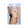 Panties with rhinestones Joli amber, black color, size OS