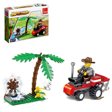 Constructor Farm "Tractor", 106 parts