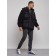 Plush jacket, size 54, black color