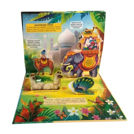 Encyclopedia "Farm" Book-paranoramka, POP UP-1