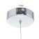 Bayerlux lamp "Scandy" LED 6W 4000k chrome 8x8x36-205cm