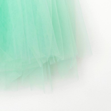 Dress children's elegant with sequins KAFTAN, p. 28 (86-92), green-11