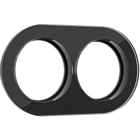 Frame for 2 posts WL21-FRAME-02, glass, black