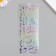 Stick plastic silver overflows "days and night" mix 8x20.5 cm