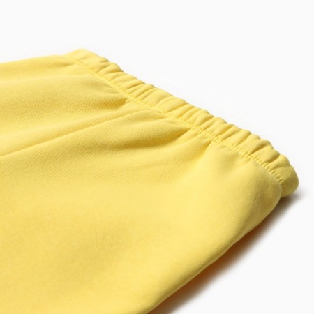 Costume for boys (sweatshirt, trousers), I was launched, yellow color, height 104 cm-5