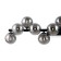 Bra Maytoni Mod547WL-13B, 13xg9, 28W, 23x89x24 cm, black color