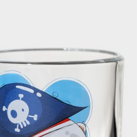 Mug "True Friends", glass, 200 ml, MIX drawing-2