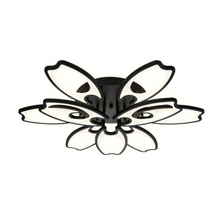 LED ceiling LED with Ambrella Light, Original, Fa581, 9XLED, 162 W, ​​12150LUM, 3000-6400K, Black, Transparent Color.