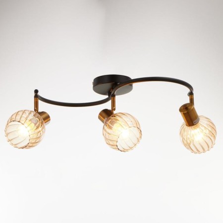 STAST CHAST 58702/3 3x60W E14 gold/black 53x17x13 cm