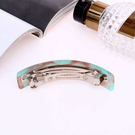 Hair hairpin "Amber" 9 cm, mix-1