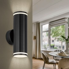 Декоративная подсветка WL45 BK MR16 GU10 12Вт чёрный IP20 для интерьера, стен