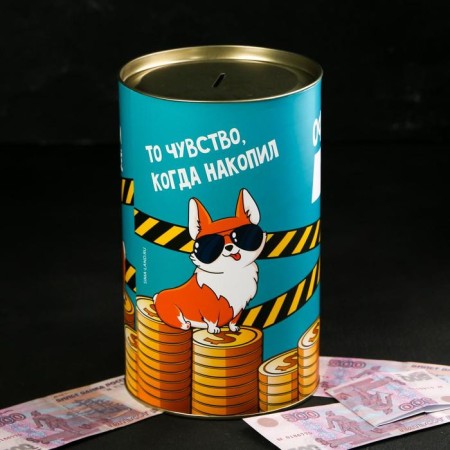 Копилка XXL «Офигиллион денег », 20 х 12,5 см-3