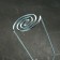 Style with a wooden handle "Spiral", 27 cm