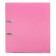 A4, 75 mm, calligrata registrar folder, PVC, embossing "Len", metal edging, pocket for a spine, assembled, assembled, mix