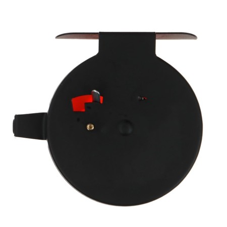Inertial coil, plastic metal, diameter 6.5 cm, guide, black-orange, 701d-4