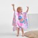 POPENCHE towel children's terry crumb I "flamingo" 60x120 cm, 50% HL, 50% PE