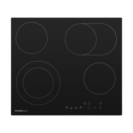 Honing surface Homsair HV64SMDBK, electric, 4 burners, black